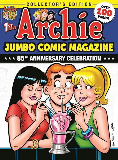 Archie Comics Publications Comic Books ARCHIE JUMBO COMICS MAGAZINE (ONE SHOT) 85TH ANNIVERSARY CELEBRATION 76281627624500111 1225AC8048