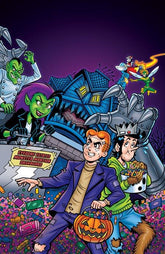Archie Comics Publications Comic Books ARCHIES HALLOWEEN SPECTACULAR (ONE SHOT) CVR D STEVEN BUTLER LILY BUTLER FOIL FULL ART VAR (Release Date: 09/16/2026) 76281624726900141 0726AC0629