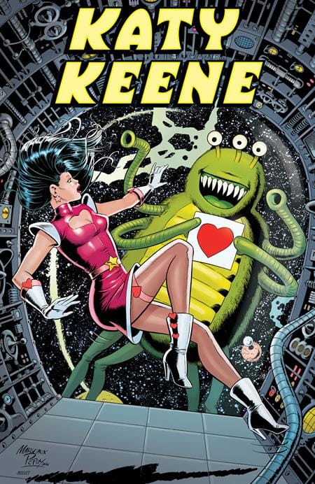 Archie Comics Publications Comic Books BETTY AND VERONICAS VALENTINES SPECTACULAR (ONE SHOT) CVR F MARGEAUX PEPOY KATY KEENE FOIL VAR (Release Date: 01/13/2027) 76281628727200161 1126AC0522