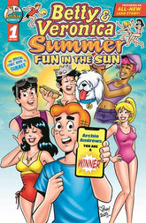 Archie Comics Publications Comic Books BETTY & VERONICA SUMMER FUN IN THE SUN (ONE SHOT) CVR A HOLLY G & ROSARIO TITO PENA 76281628786900111 0625AC456