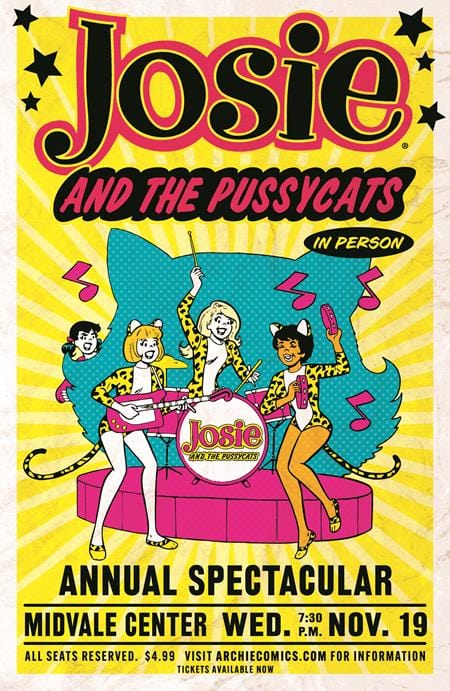 Archie Comics Publications Comic Books JOSIE ANNUAL SPECTACULAR (ONE SHOT) #1 CVR B DAN DECARLO RETRO ART VAR 76281652625800121 0925AC0488