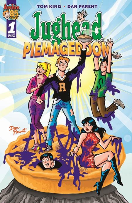 Archie Comics Publications Comic Books JUGHEAD PIEMAGGEDDON (ONE SHOT) CVR A DAN PARENT 76281674362401011 0526AC0551