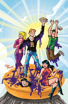 Archie Comics Publications Comic Books JUGHEAD PIEMAGGEDDON (ONE SHOT) CVR G DAN PARENT FOIL FULL ART VAR 76281674362401071 0526AC0557