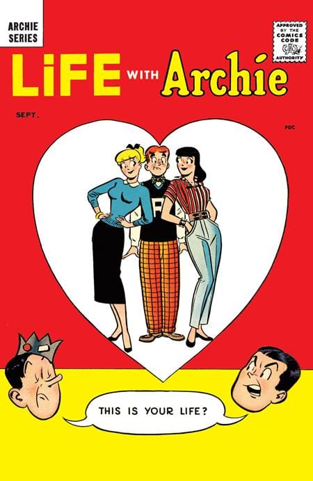 LIFE WITH ARCHIE #1 FACSIMILE CVR D HARRY LUCEY TERRY SZENICS FOIL VAR (Release Date: 09/09/2026)