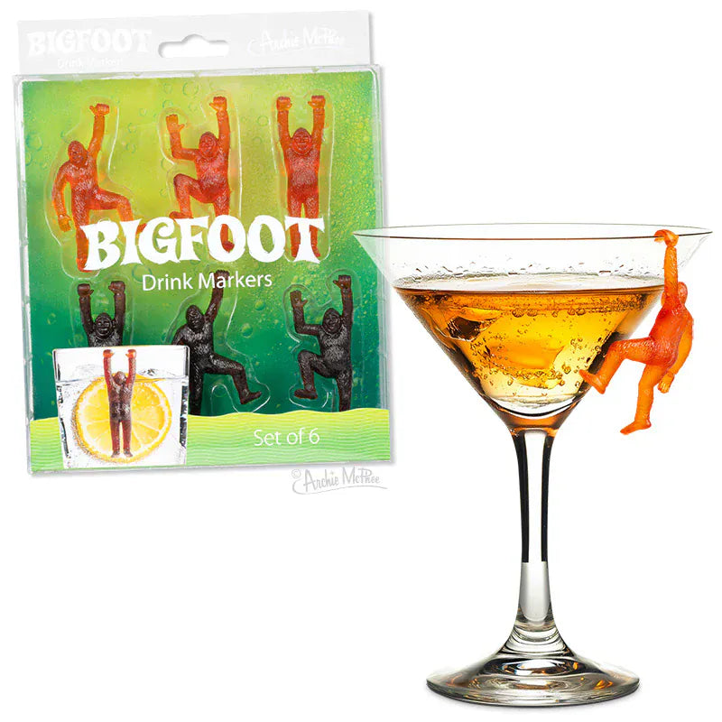 Archie McPhee Home > Drinkware Archie McPhee: Bigfoot Drink Markers 739048131369 13136
