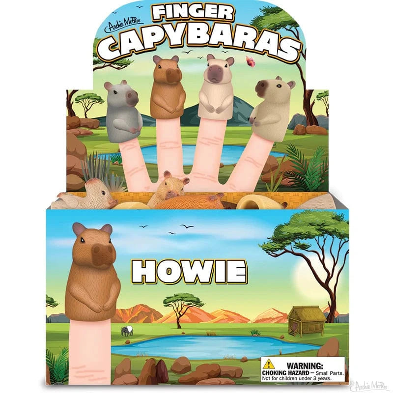 Archie McPhee Model Kits > Other Model Kits Archie McPhee: Finger Capybaras 739048130782 13078