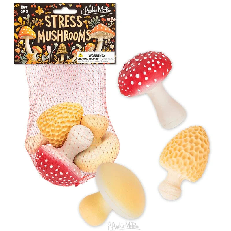 Archie McPhee Toys > Fidget Toys Archie McPhee: Stress Mushrooms 739048131253 13125