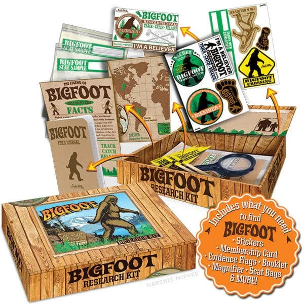 Archie McPhee Toys > Other Toys Archie McPhee: Bigfoot Research Kit 739048125191 12519