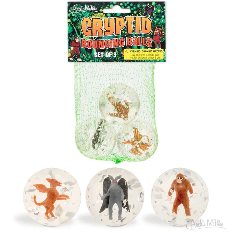 Archie McPhee Toys > Other Toys Archie McPhee: Cryptid Bouncing Balls 739048131437 13143