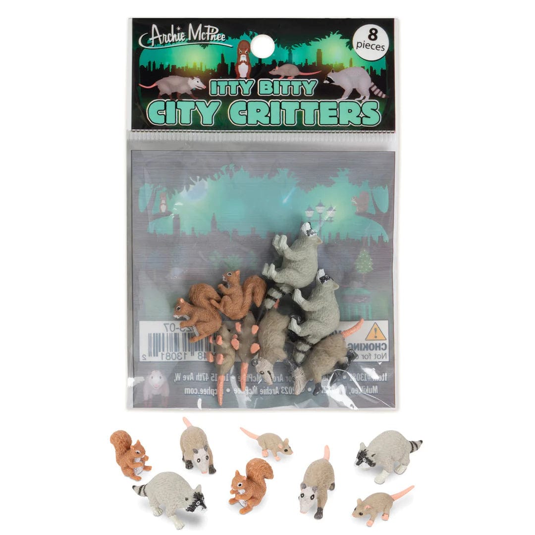 Archie McPhee Toys > Other Toys Archie McPhee: Itty Bitty City Critters 739048130812 13081