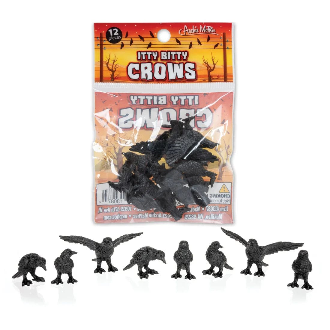 Archie McPhee Toys > Other Toys Archie McPhee: Itty Bitty Crows 739048130874 13087