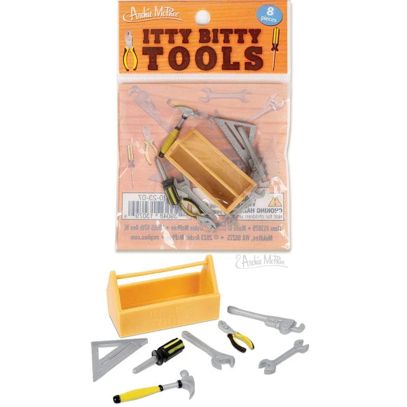 Archie McPhee Toys > Other Toys Archie McPhee: Itty Bitty - Tools 739048130799 13079