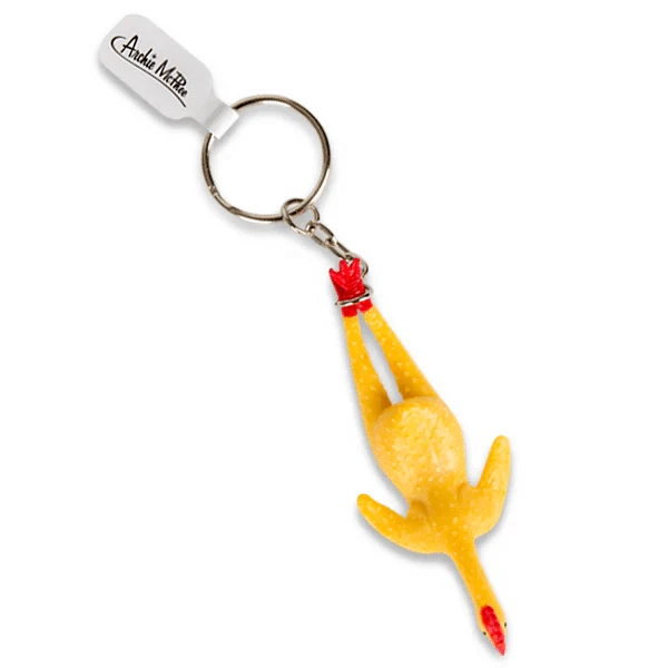 Archie McPhee Toys > Other Toys Archie McPhee: Rubber Chicken Keyring 739048128222 12822