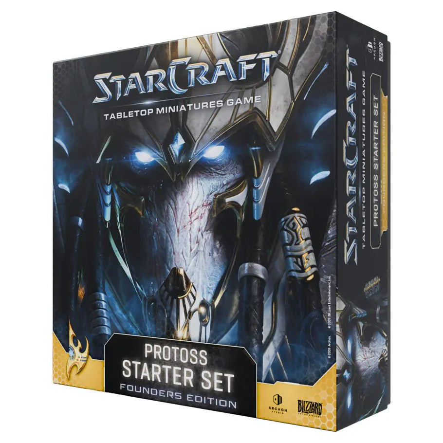 Archon Studio Board Games > Large Box Games StarCraft: Tabletop Miniatures Game - Protoss Starter Set: Founders Edition 5901397105994 ACHSCMG0003