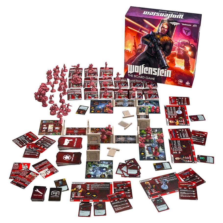 Archon Studio Board Games > Large Box Games Wolfenstein: The Board Game 5901414671211 ACHWOLF0001