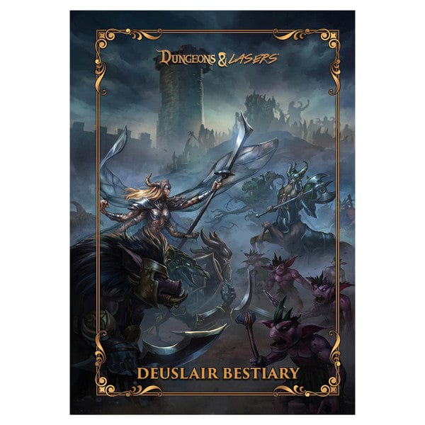 Archon Studio Books > RPG Dungeons & Lasers: The World Of Deuslair - Bestiary Book (Hardcover) 5901414676148 ACHDNL0080