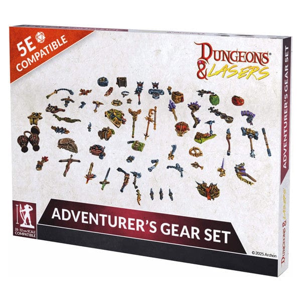 Archon Studio Miniatures > Other Miniatures Dungeons & Lasers: Adventurer's Gear Set 5901414679620 ACHDNL0107