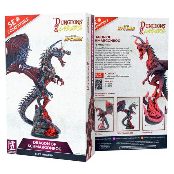 Archon Studio Miniatures > Other Miniatures Dungeons & Lasers: Dragon Of Schmargonrog 5901414671471 ACHDNL0030