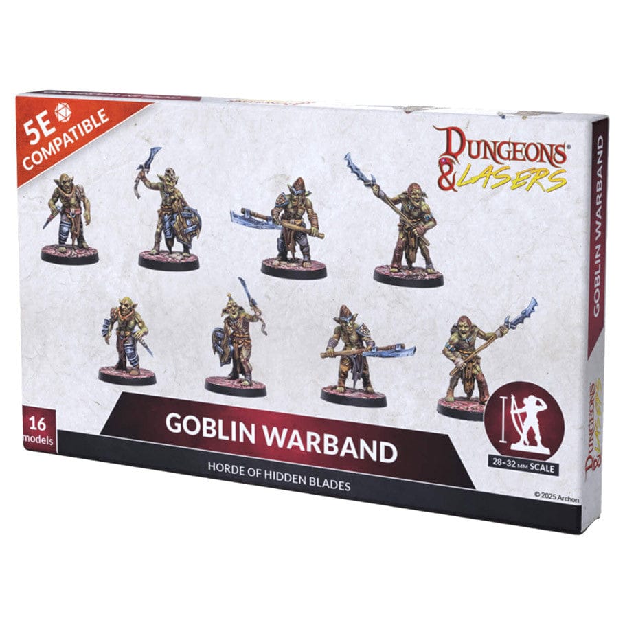 Archon Studio Miniatures > Other Miniatures Dungeons & Lasers: Goblin Warband 5901397102160 ACHDNL0134