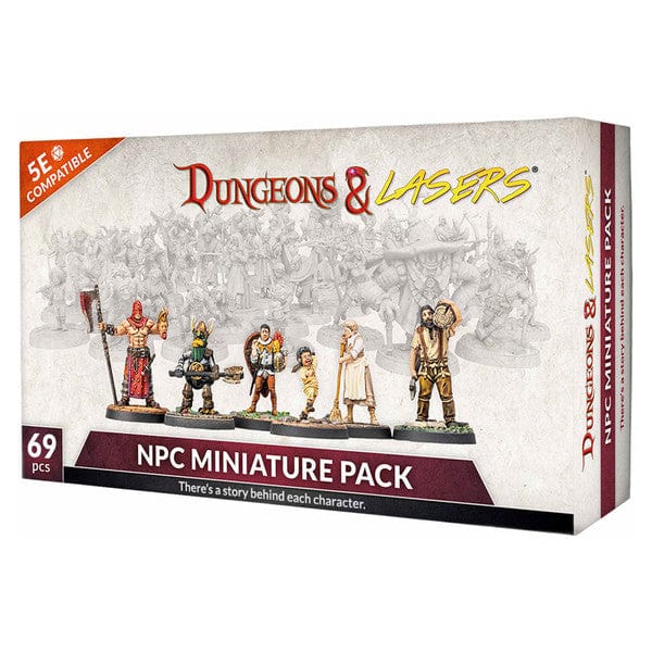 Archon Studio Miniatures > Other Miniatures Dungeons & Lasers: NPC Miniature Pack 5901414673130 ACHDNL0043