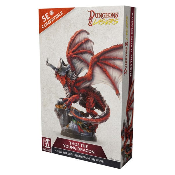 Archon Studio Miniatures > Other Miniatures Dungeons & Lasers: Thos The Young Dragon 5901414675479 ACHDNL0074