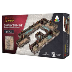 Archon Studio MISCELLANEOUS > FIGURINES Dungeons & Lasers: Dwarven Mine: Pre-Painted 5901414676308 ACHDNL0078