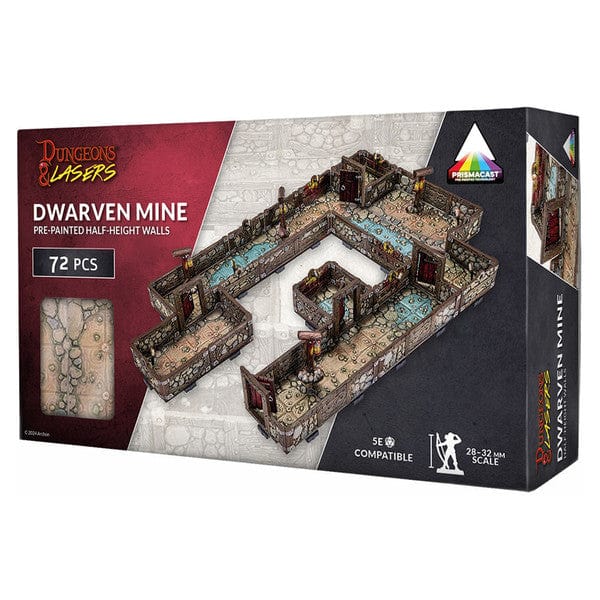 Archon Studio MISCELLANEOUS > FIGURINES Dungeons & Lasers: Dwarven Mine: Pre-Painted 5901414676308 ACHDNL0078