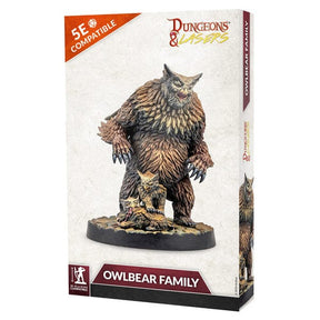 Archon Studio MISCELLANEOUS > FIGURINES Dungeons & Lasers: Owlbear Family 5901414677855 ACHDNL0094