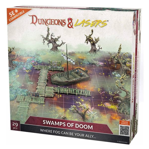 Archon Studio Tabletop Games > Miniature Games > Expansions Dungeons & Lasers: Swamps Of Doom 5901414674687 ACHDNL0064