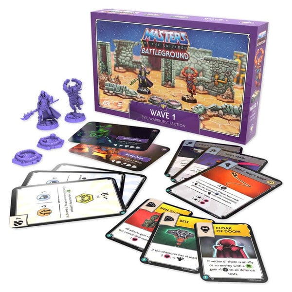 Archon Studio Tabletop Games > Miniature Games > Expansions Masters of the Universe: Battleground: Evil Warriors Faction (Wave 1) 5901414672454 ACHMOTU0018