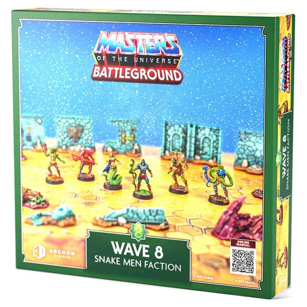 Archon Studio Tabletop Games > Miniature Games > Expansions Masters of the Universe: Battleground: Snake Men Faction (Wave 8) 5901414679705 ACHMOTU0119