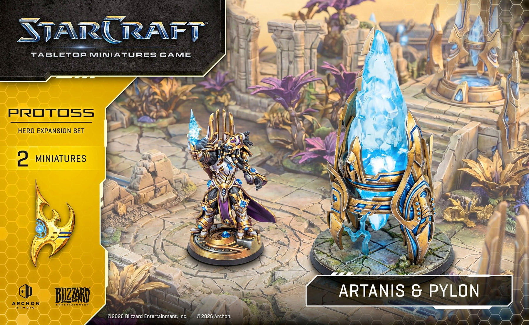 Archon Studio Tabletop Games > Miniature Games > Expansions STARCRAFT: PROTOSS - ARTANIS & PYLON 5901397106175 ACSSCMG0021