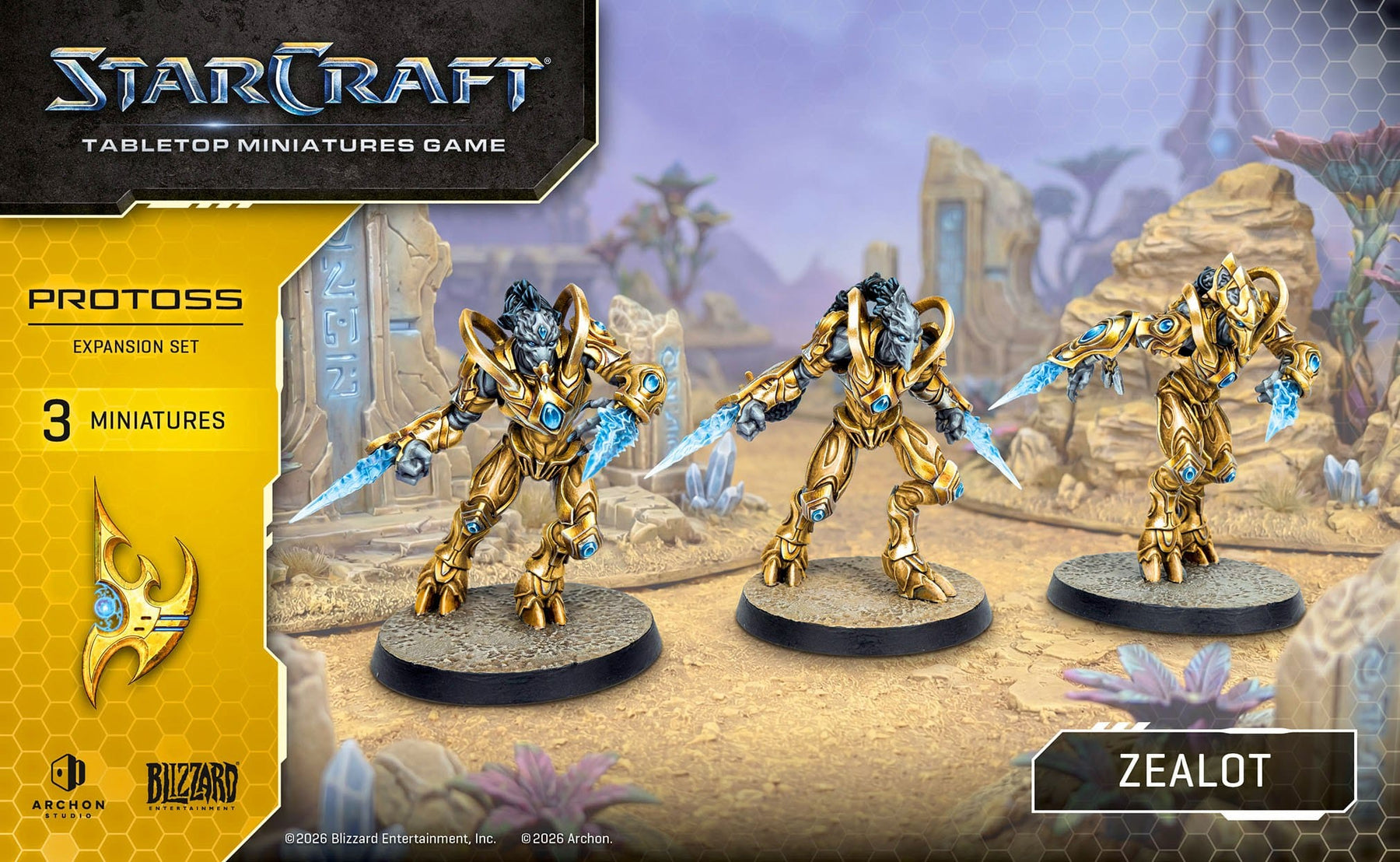 Archon Studio Tabletop Games > Miniature Games > Expansions STARCRAFT: PROTOSS - ZEALOT 5901397106137 ACSSCMG0017