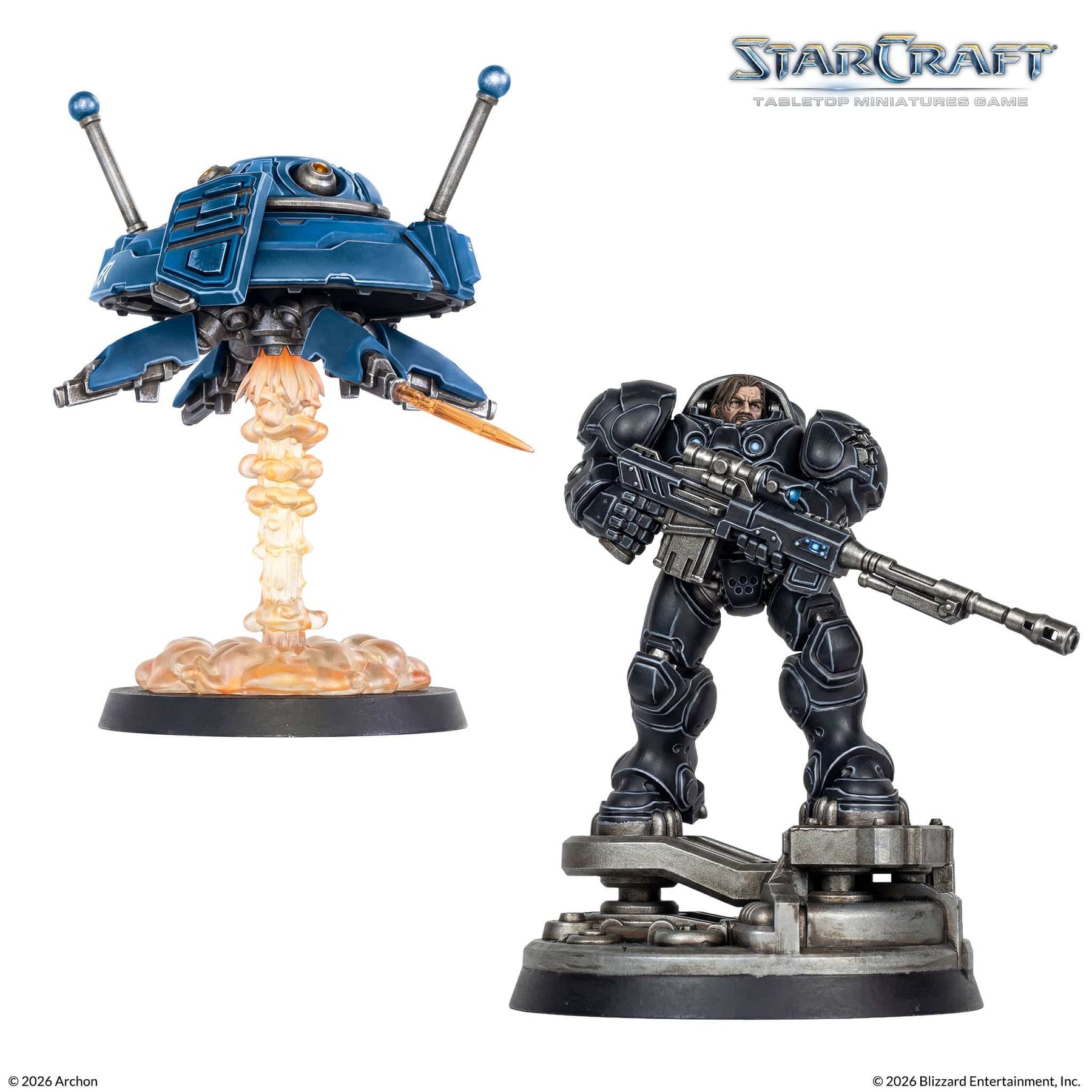 Archon Studio Tabletop Games > Miniature Games > Expansions STARCRAFT: TERRAN - JIM RAYNOR & POINT DEFENSE DRONE 5901397106120 ACSSCMG0016