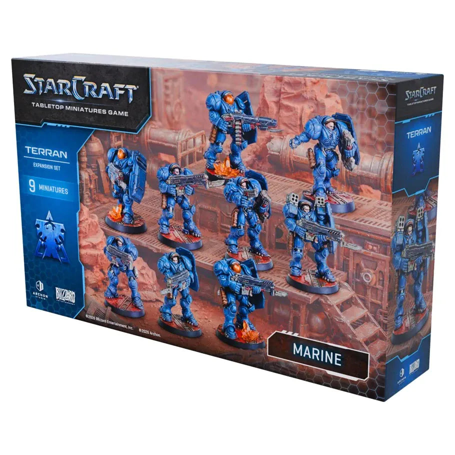 Archon Studio Tabletop Games > Miniature Games > Expansions StarCraft: Terran: Marine Expansion Set 5901397106083 ACHSCMG0012