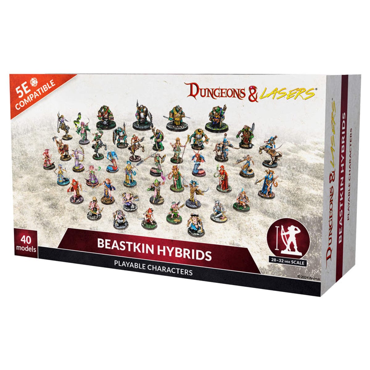 Archon Studio Tabletop Games > Role-Playing Games > Accessories Dungeons & Lasers: Beastkin Hybrids 5901414677541 ACHDNL0088