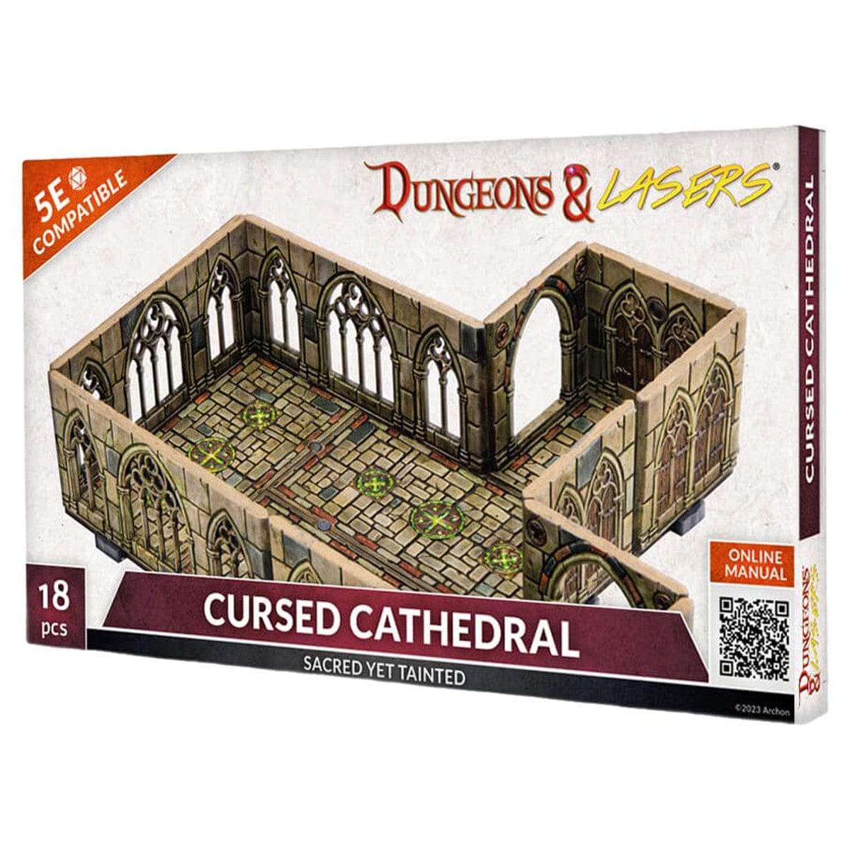 Archon Studio Tabletop Games > Role-Playing Games > Accessories Dungeons & Lasers: Cursed Cathedral 5901414671457 ACHDNL0028