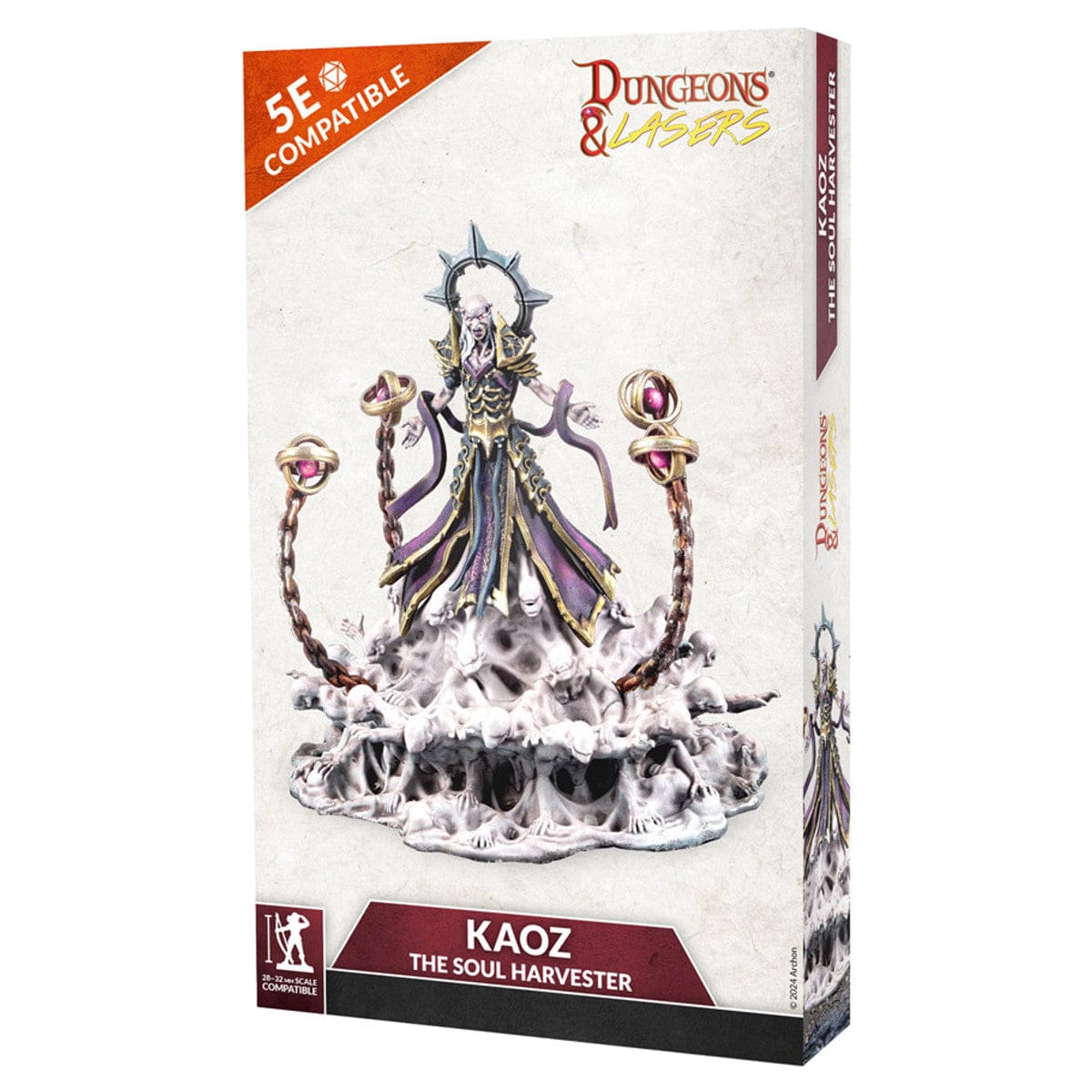 Archon Studio Tabletop Games > Role-Playing Games > Accessories Dungeons & Lasers: Kaoz: The Soul Harvester 5901414677848 ACHDNL0093