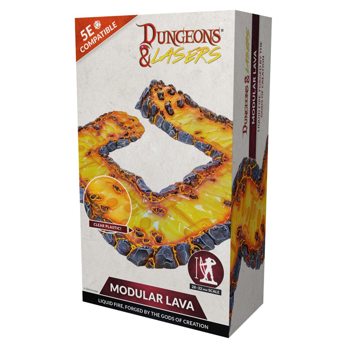 Archon Studio Tabletop Games > Role-Playing Games > Accessories Dungeons & Lasers: Modular Lava 5901414675455 ACHDNL0073