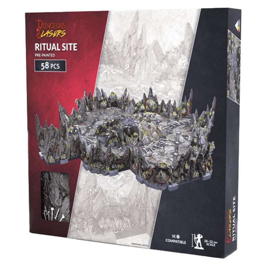 Archon Studio Tabletop Games > Role-Playing Games > Accessories Dungeons & Lasers: Ritual Sites Pre-Painted Prismacast Terrain 5901397100043 ACHDNL0117