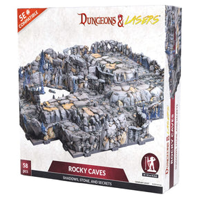 Archon Studio Tabletop Games > Role-Playing Games > Accessories Dungeons & Lasers: Rocky Caves 5901397102092 ACHDNL0127