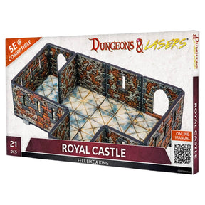 Archon Studio Tabletop Games > Role-Playing Games > Accessories Dungeons & Lasers: Royal Castle 5901414673703 ACHDNL0050