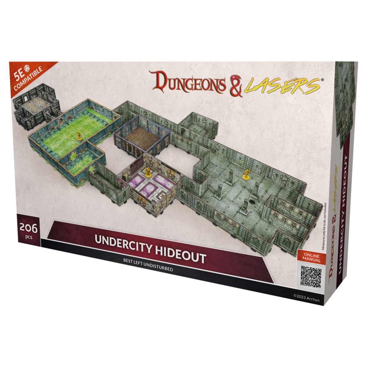 Archon Studio Tabletop Games > Role-Playing Games > Accessories Dungeons & Lasers: Undercity Hideout 5901414676278 ACHDNL0077
