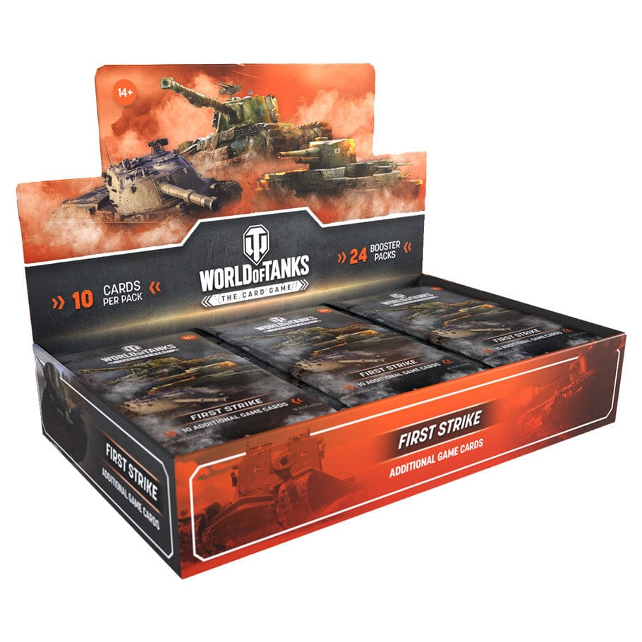 Archon Studio Trading Card Games World of Tanks TCG: Booster Display: First Strike (24) 5901397101019 ACHWOT0004