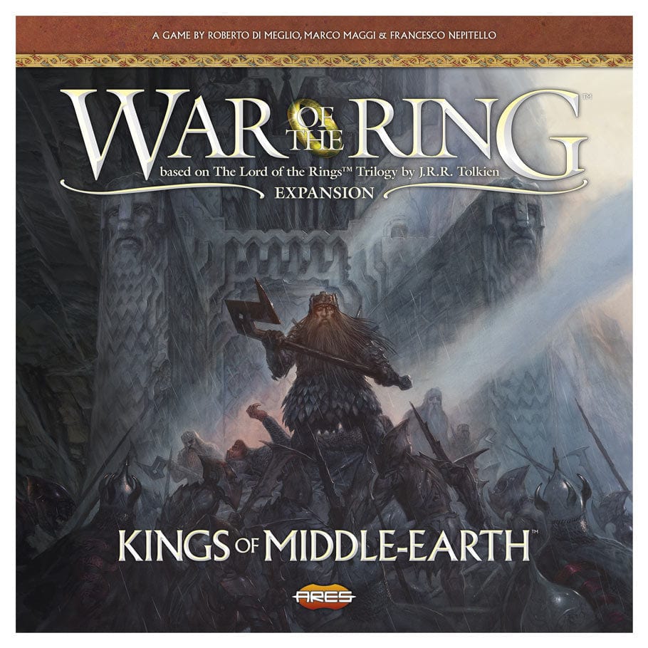 Ares Games Board Games > Large Box Games > Expansions War of the Ring: Kings of Middle Earth Expansion 8054181514216 AREWOTR015