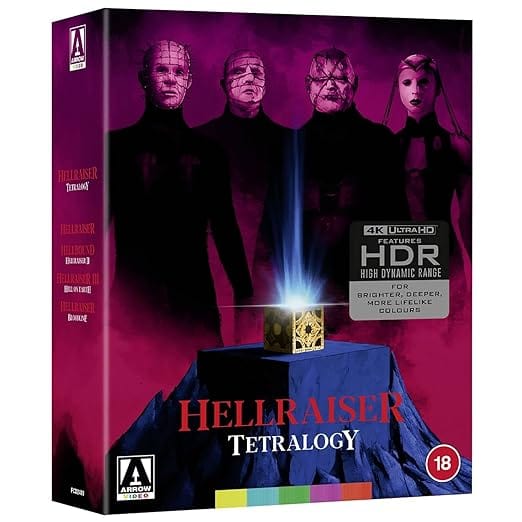Arrow Movies > Blu-Ray > 4k Hellraiser: Tetralogy (Special Edition) [Import] (4K) 5027035026497 AWRO3502649UHD