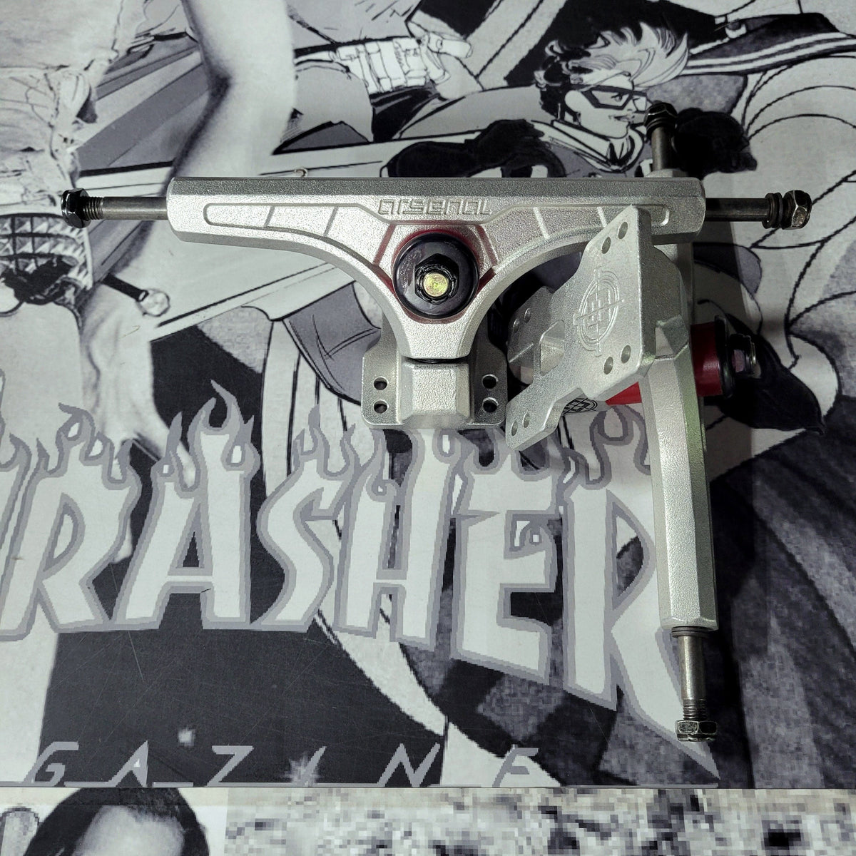 Arsenal Skateboards > Trucks Arsenal: 44 Trucks - Silver 67056124
