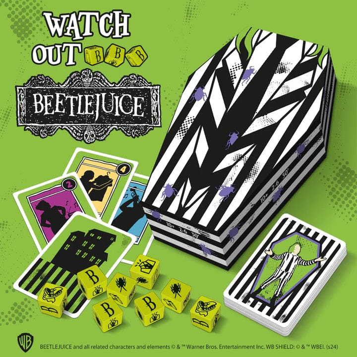 Asmodee Board Games > Card Games Watch Out Beetlejuice 3558380122586 ASMMIXBEE01