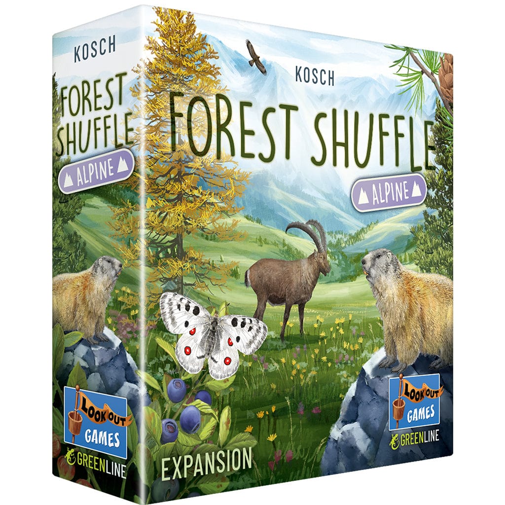 asmodee Board Games > Expansion Forest Shuffle: Alpine Expansion 4260402316857 LK0185