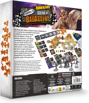 asmodee Board Games > Large Box Games BORDERLANDS: MISTER TORGUE'S ARENA OF BADASSERY 3558380107439 MFCBDL01